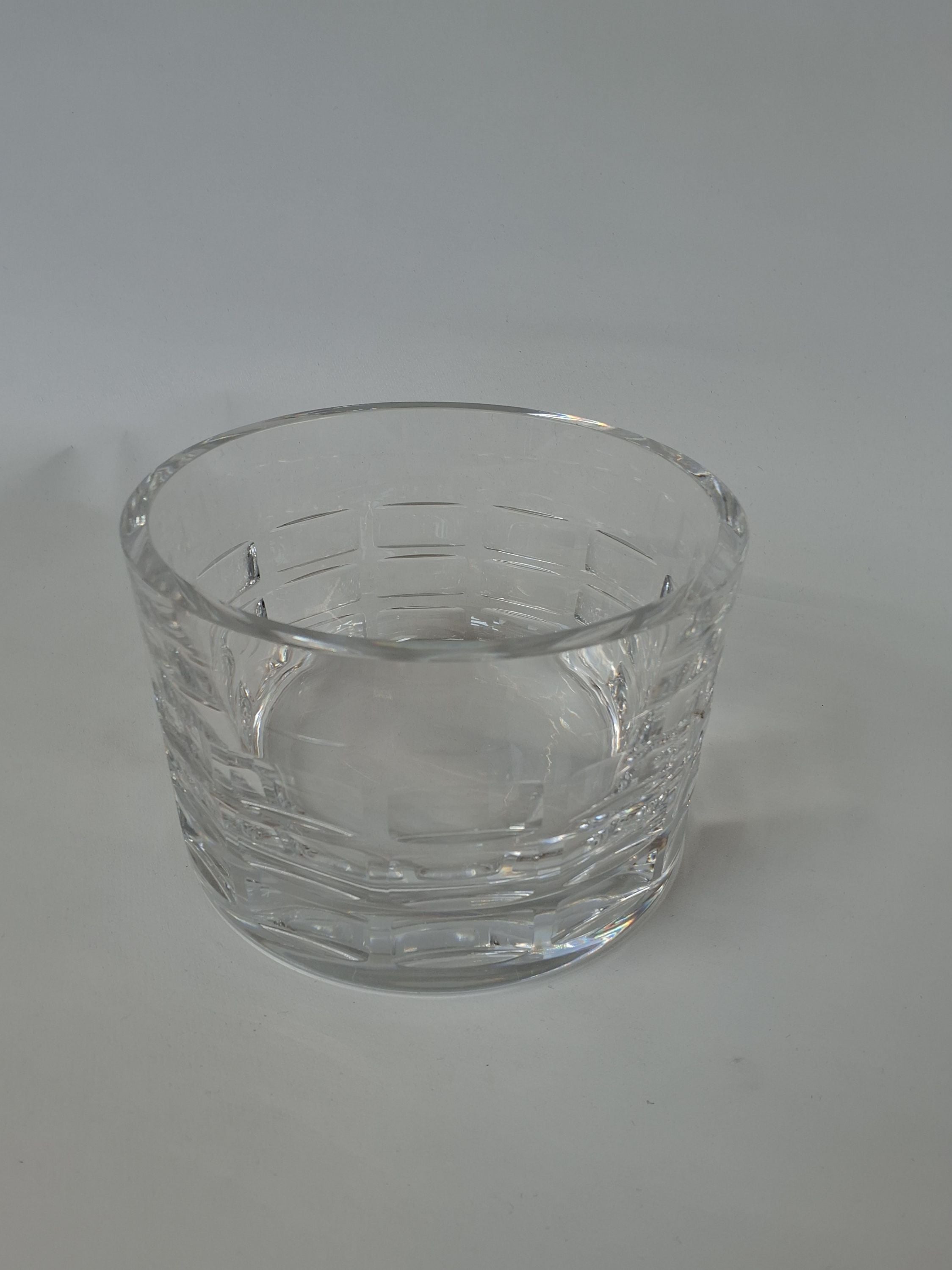 Krystal-skål fra Hadeland Glassverk